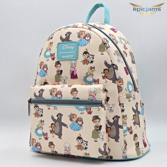 Loungefly Disney Chibi Animal Love Mini Backpack Bag New - Picture 3 of 5